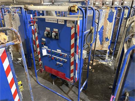 Hahn 150A 1000 volt Jumbo starter & 8-37 KW Flygt Pump starter