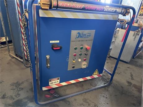 EKKA 5-75 KW 1000 volt Single vent fan starter