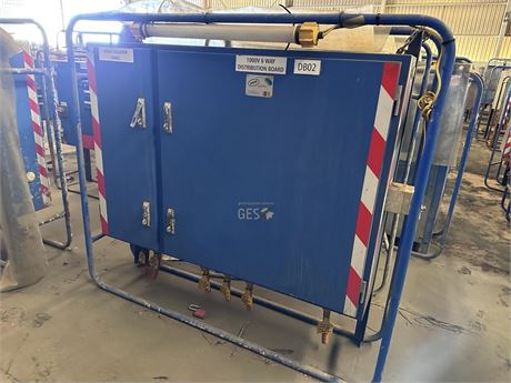 Hahn 6 Way 1000 volt Distribution board