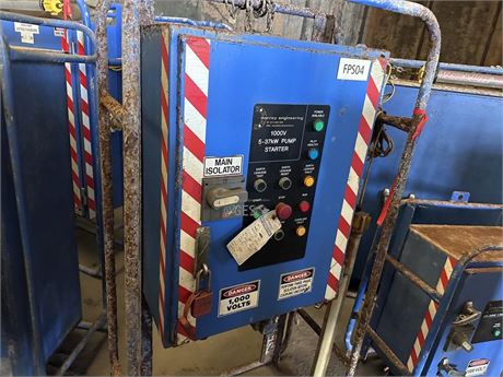 Murray Engineering 5-37 KW 1000 volt Flygt pump starter