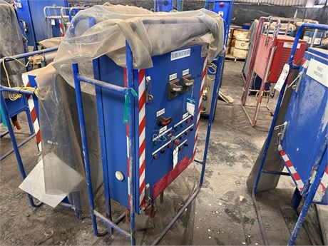 Hahn 150 amp 1000 volt Jumbo starter & 8-37 KW Flygt pump starter